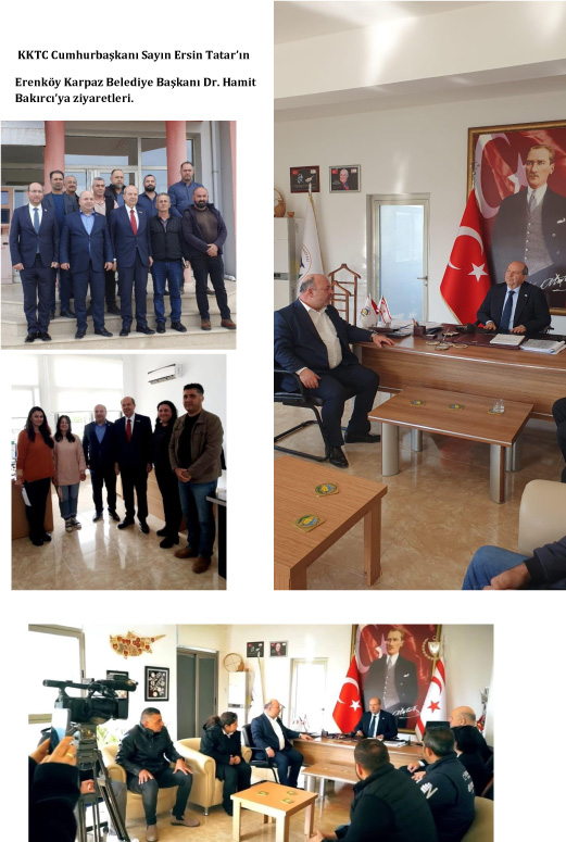 KKTC Cumhurbaşkanı Sayın Ersin Tatar b