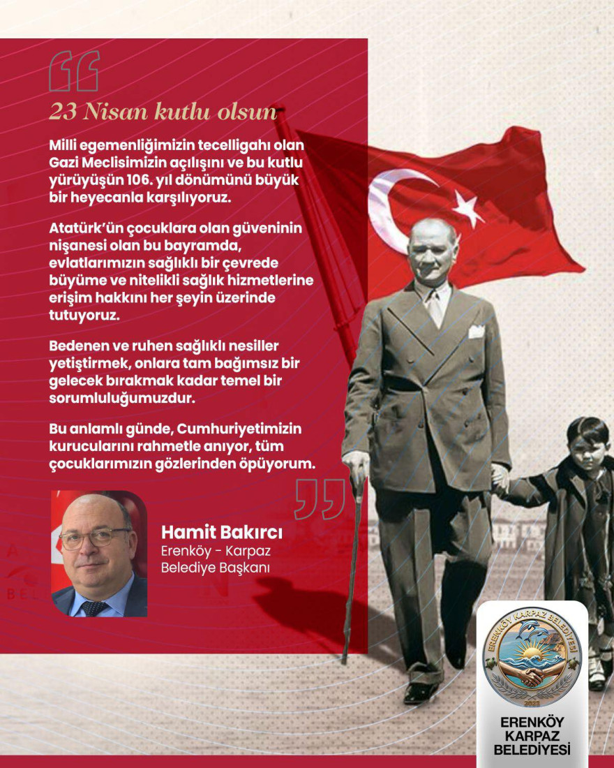 23 Nisan'da &ccedil;ocuklarımız Ata'nın izinde!