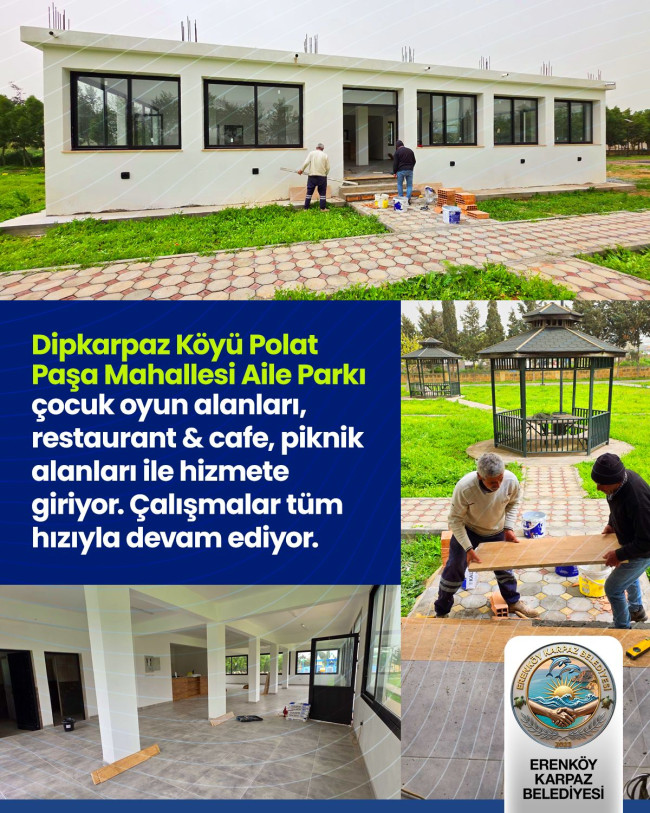Dipkarpaz Polat Paşa Mahallesi Aile Parkı