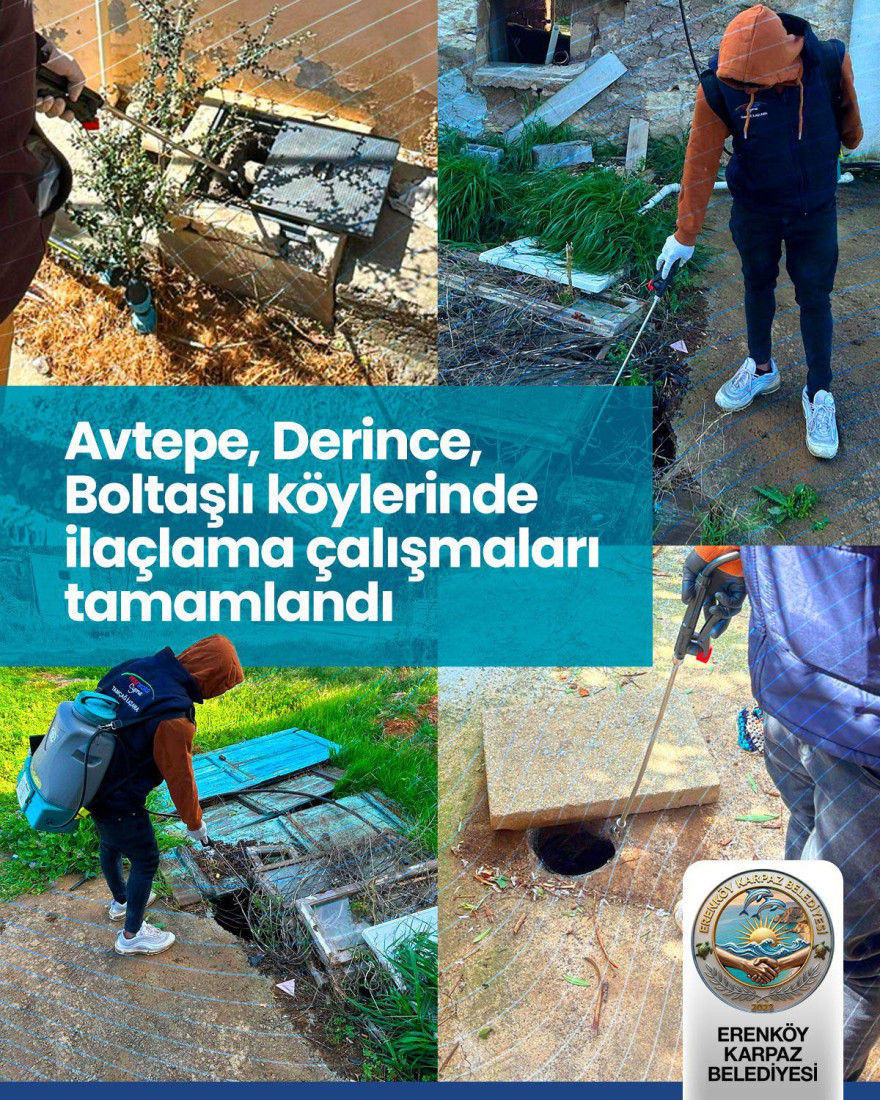 K&ouml;ylerimizde ila&ccedil;lama &ccedil;alışmaları s&uuml;r&uuml;yor