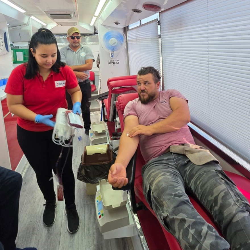 Yenierenköy&#039;de bugün , Dipkarpaz&#039;da yarın kan bağışı yapılabilir