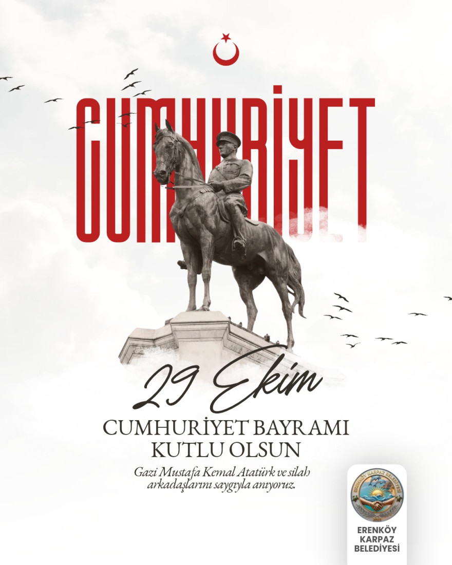 29 Ekim Cumhuriyet Bayramı Kutlu Olsun