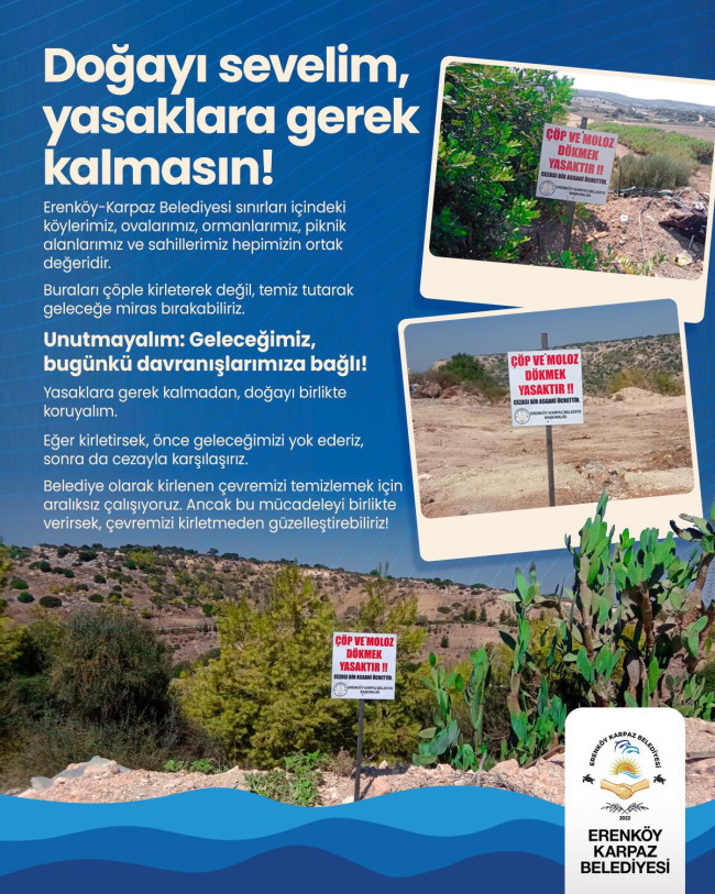 Doğayı sevelim, yasaklara gerek kalmasın!