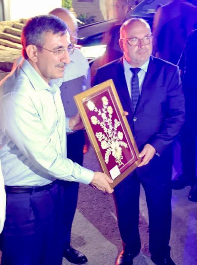 Türkiye Cumhuriyeti Cumhurbaşkanı Yardımcısı Cevdet Yılmaz Yenierenköy&#039;de halkla buluştu