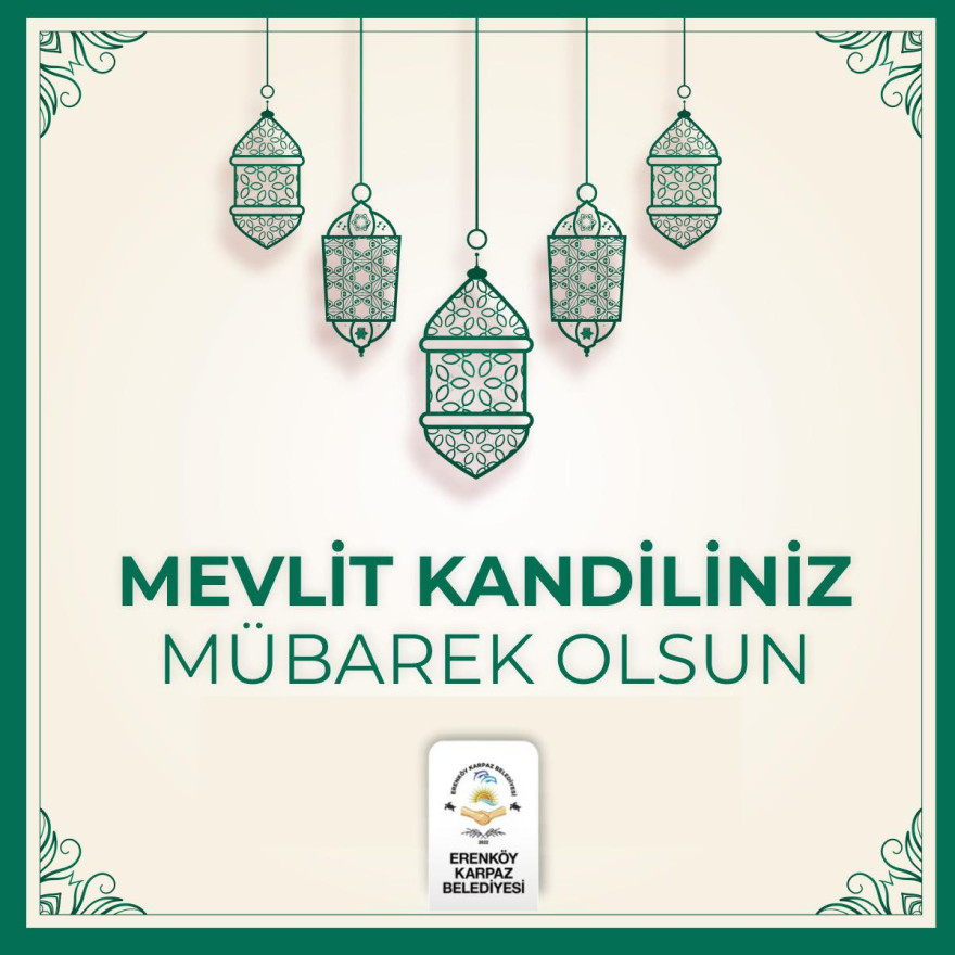 BAŞKAN BAKIRCI’DAN MEVLİD KANDİLİ MESAJI