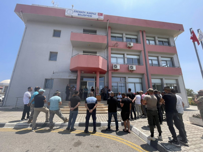 Başkanımız, belediye personeli ile bayramlaştı