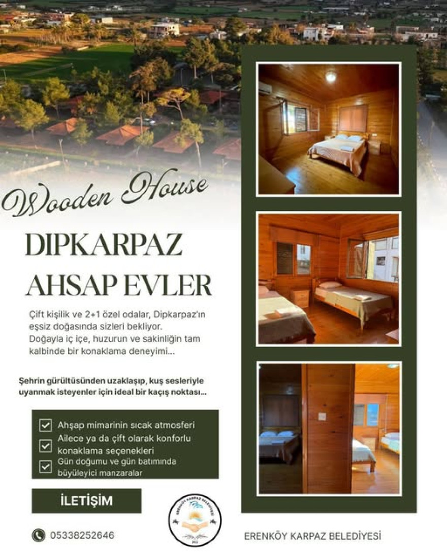 KARPAZ AHŞAP EVLERİMİZ