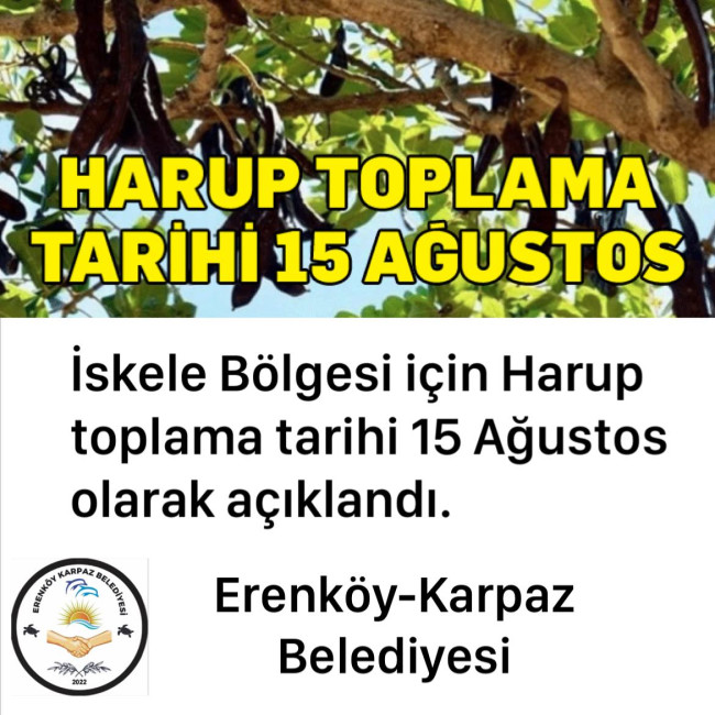 Harup Hasadı 15 Ağustos 2025