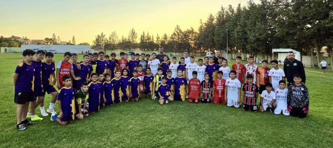 Gençlerimiz futbol ile kaynaştı