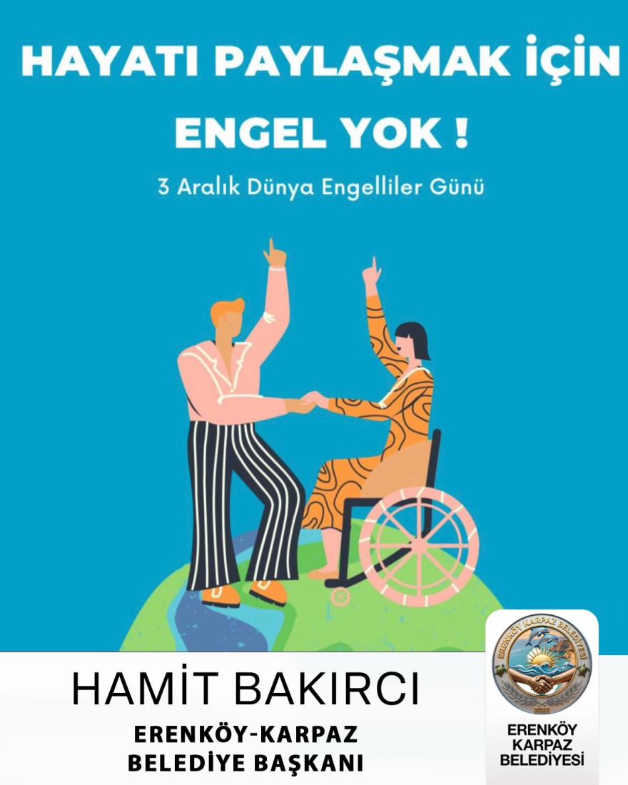 HAYATI PAYLAŞMAK İÇİN ENGEL YOK