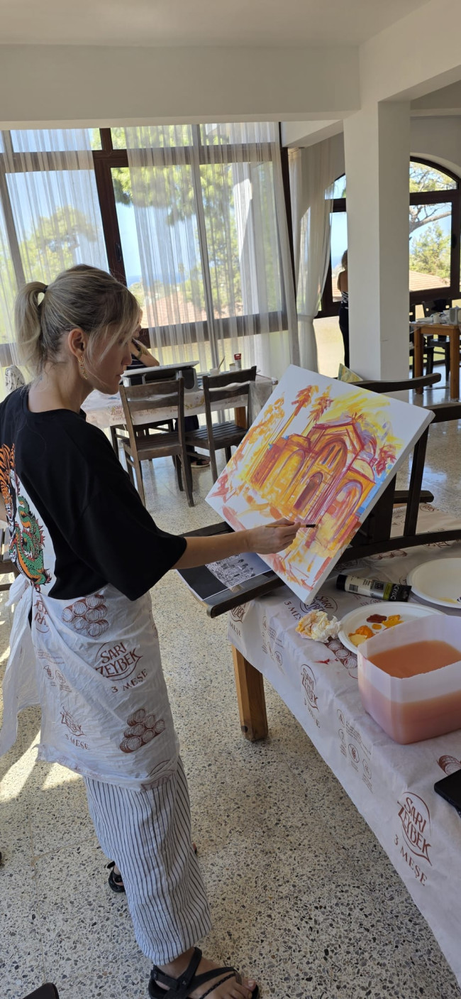 Dipkarpaz, Uluslararası Ressamların Tuvaline Yansıyor