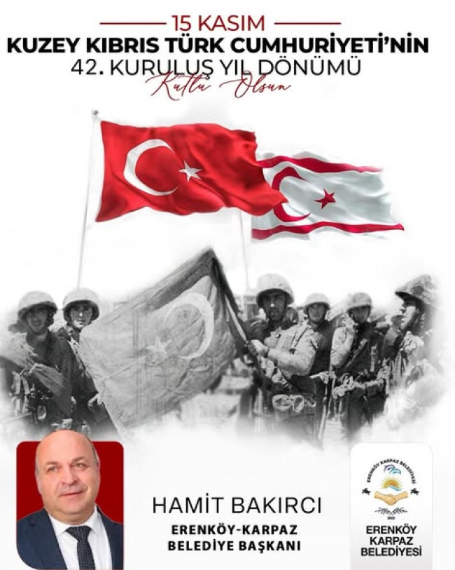 Kuzey Kıbrıs Türk Cumhuriyeti&#039;nin 42. Kuruluş Yıldönümü coşku ile kutlandı