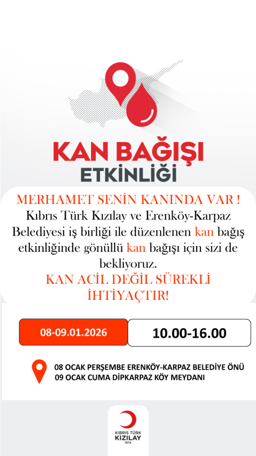 Kızılay Kan Kampanyası