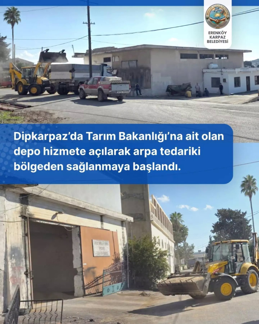 Arpa tedariki Dipkarpaz'dan yapılabilir!